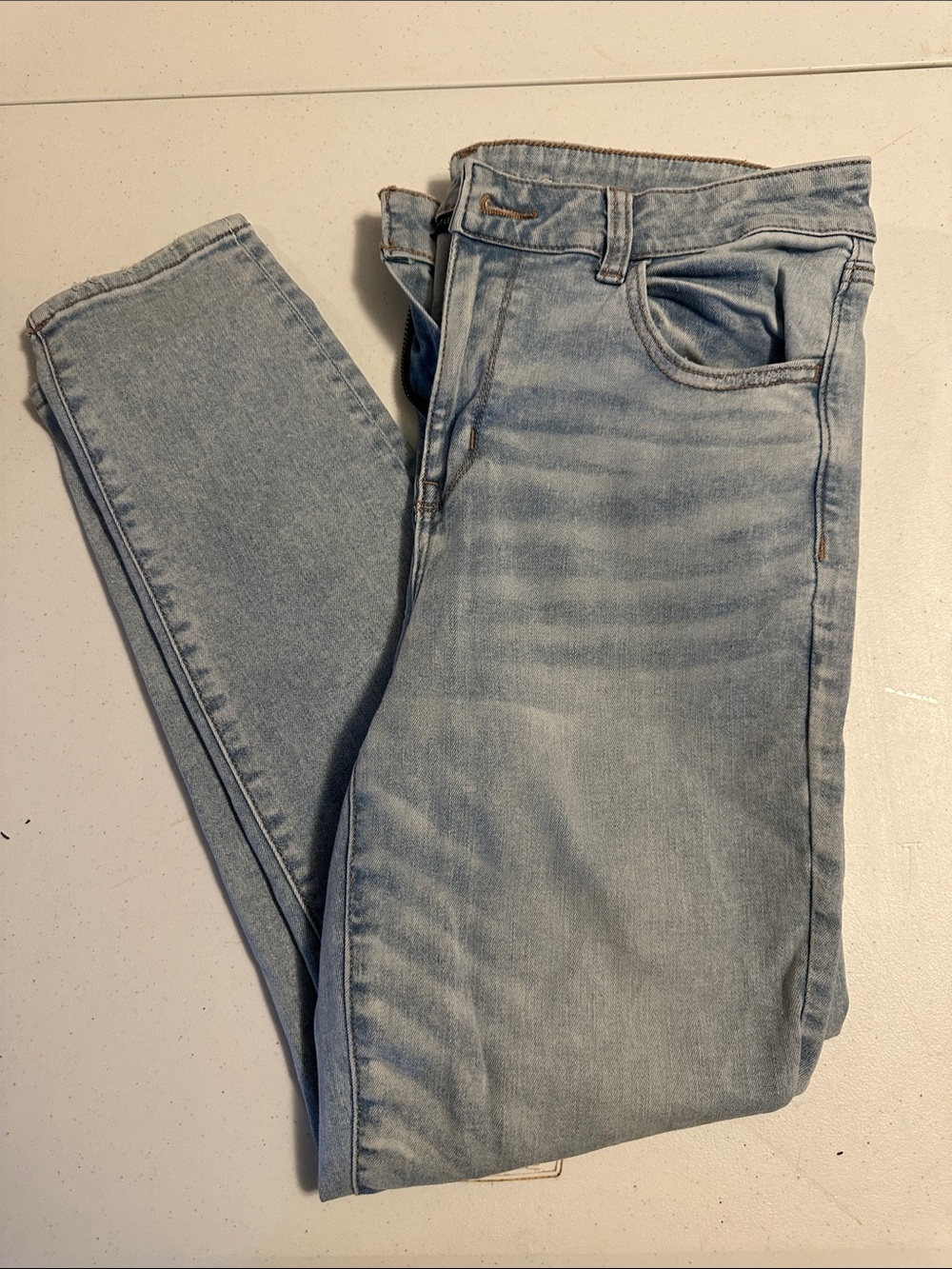 American Eagle Outfitters Light Blue Skinny Jeans